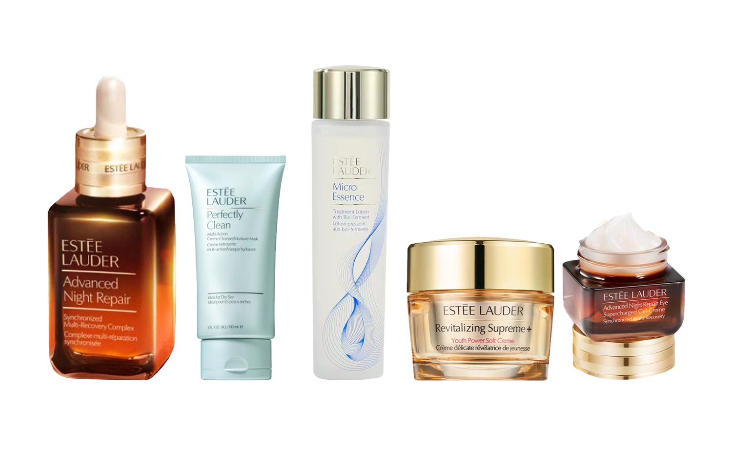 ESTEE LAUDER YASHILANDAI Serums Cleanser Collagen Cream Skincare Sets Soothing Moisturizing Five Piece Set
ESTEE LAUDER YASHILANDAI Serums Cleanser Collagen Cream Skincare Sets Soothing Moisturizing Five Piece Set