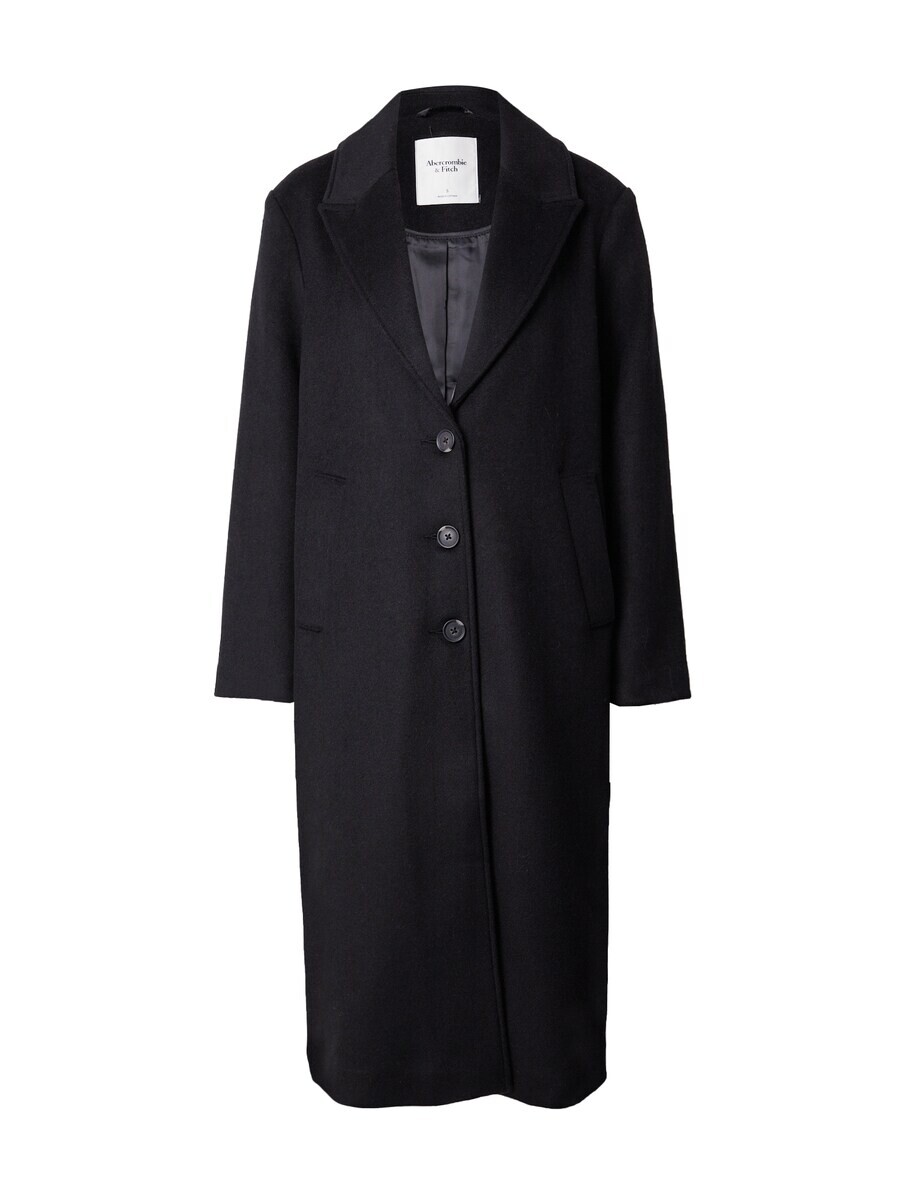 Шерстяное пальто Abercrombie & Fitch Between-Seasons Coat, черный
Шерстяное пальто Abercrombie & Fitch Between-Seasons Coat, черный