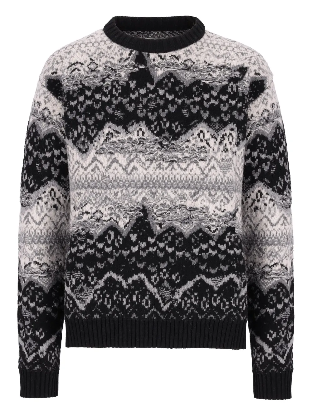 Свитер с узором фэр-айл Laneus, черный
Свитер с узором фэр-айл Laneus, черный