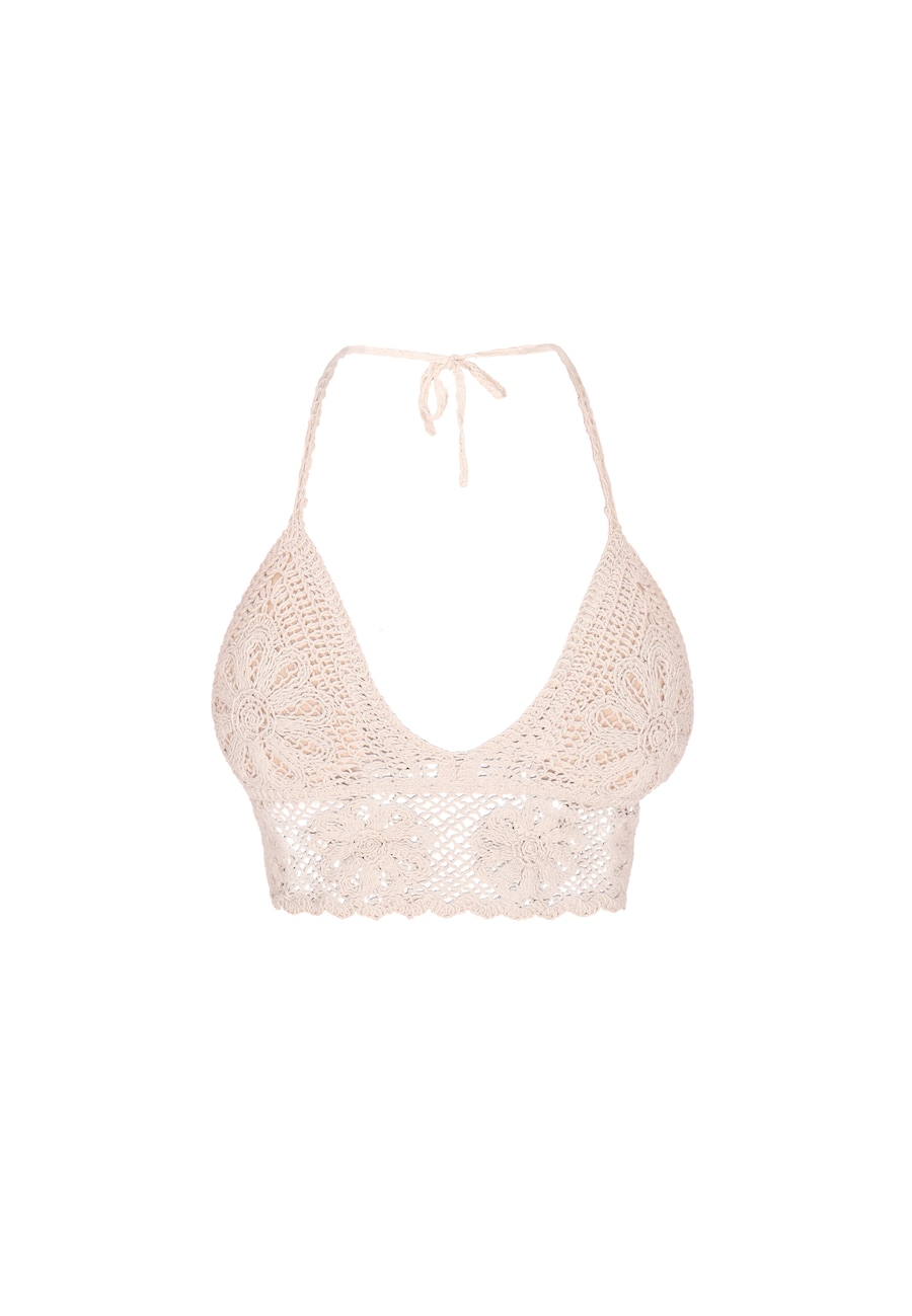 Вязаный топ IZIA Boho, кремовый
Вязаный топ IZIA Boho, кремовый