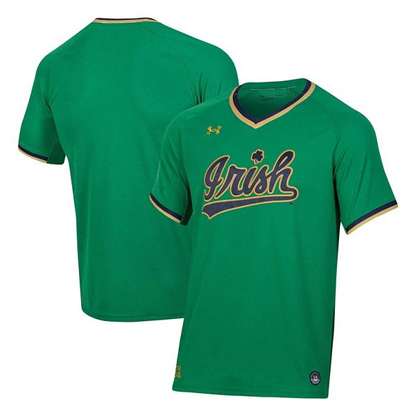 Мужская зеленая футболка Notre Dame Fighting Irish с V-образным вырезом Under Armour
Мужская зеленая футболка Notre Dame Fighting Irish с V-образным вырезом Under Armour