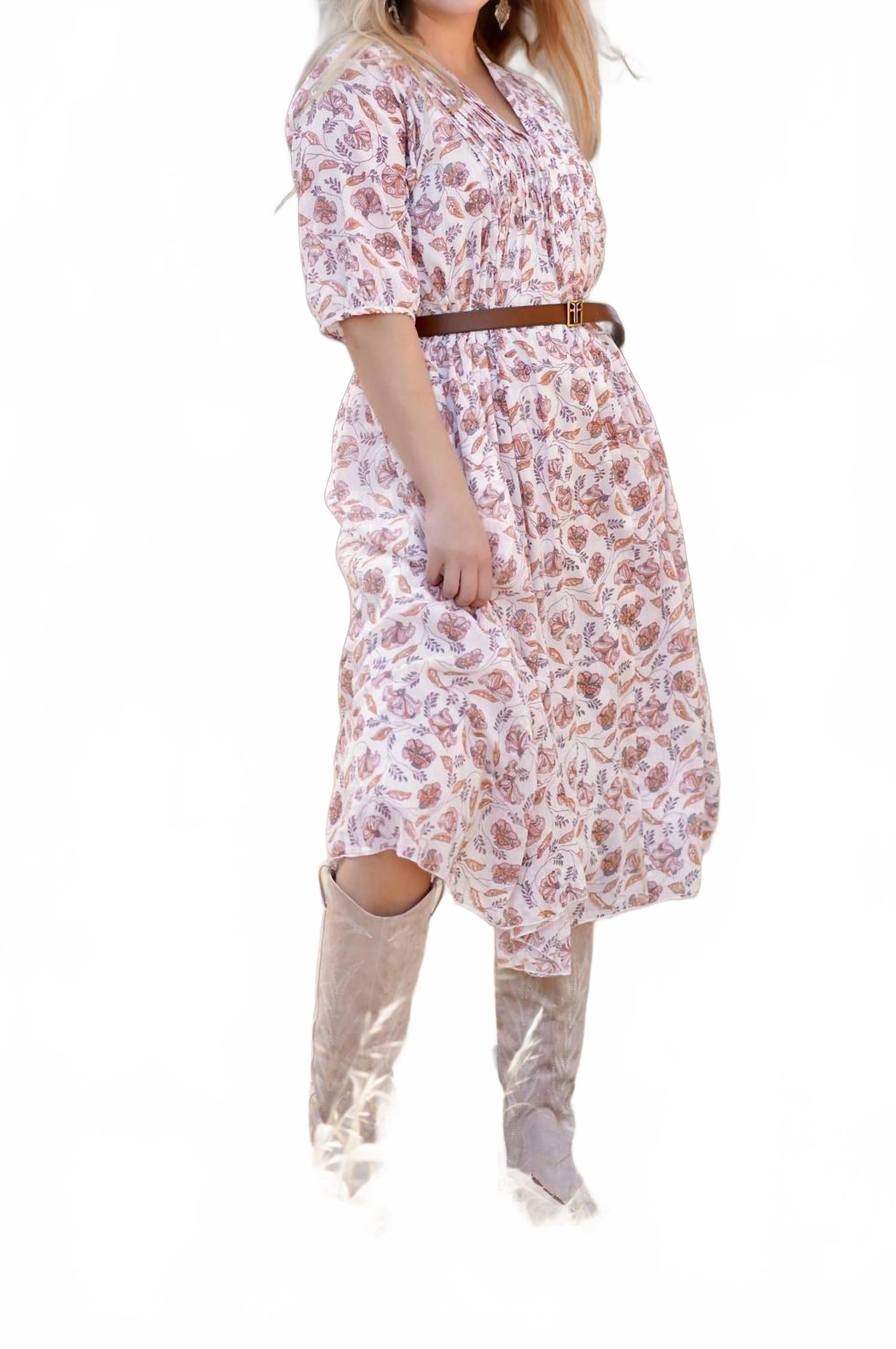 Dolma Платье миди Encinitas персикового цвета
Dolma Платье миди Encinitas персикового цвета