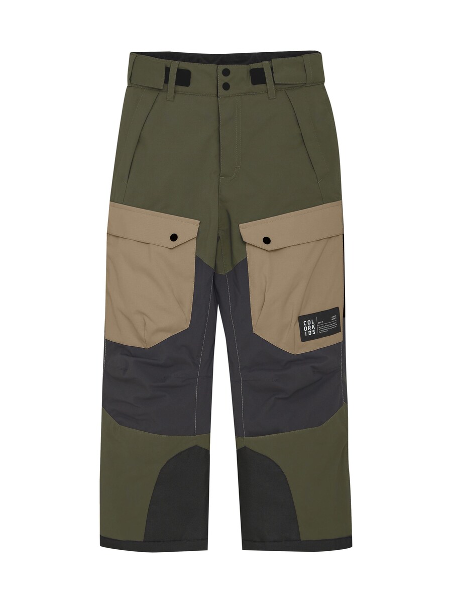 Обычные тренировочные брюки COLOR KIDS, темно-зеленый
Обычные тренировочные брюки COLOR KIDS, темно-зеленый