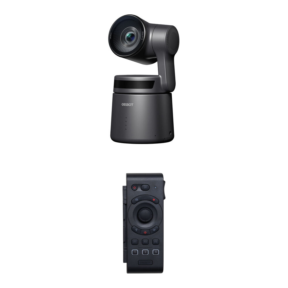 Комплект OBSBOT Tail Air PTZ Camera Combo с пультом дистанционного управления Smart Remote
Комплект OBSBOT Tail Air PTZ Camera Combo с пультом дистанционного управления Smart Remote