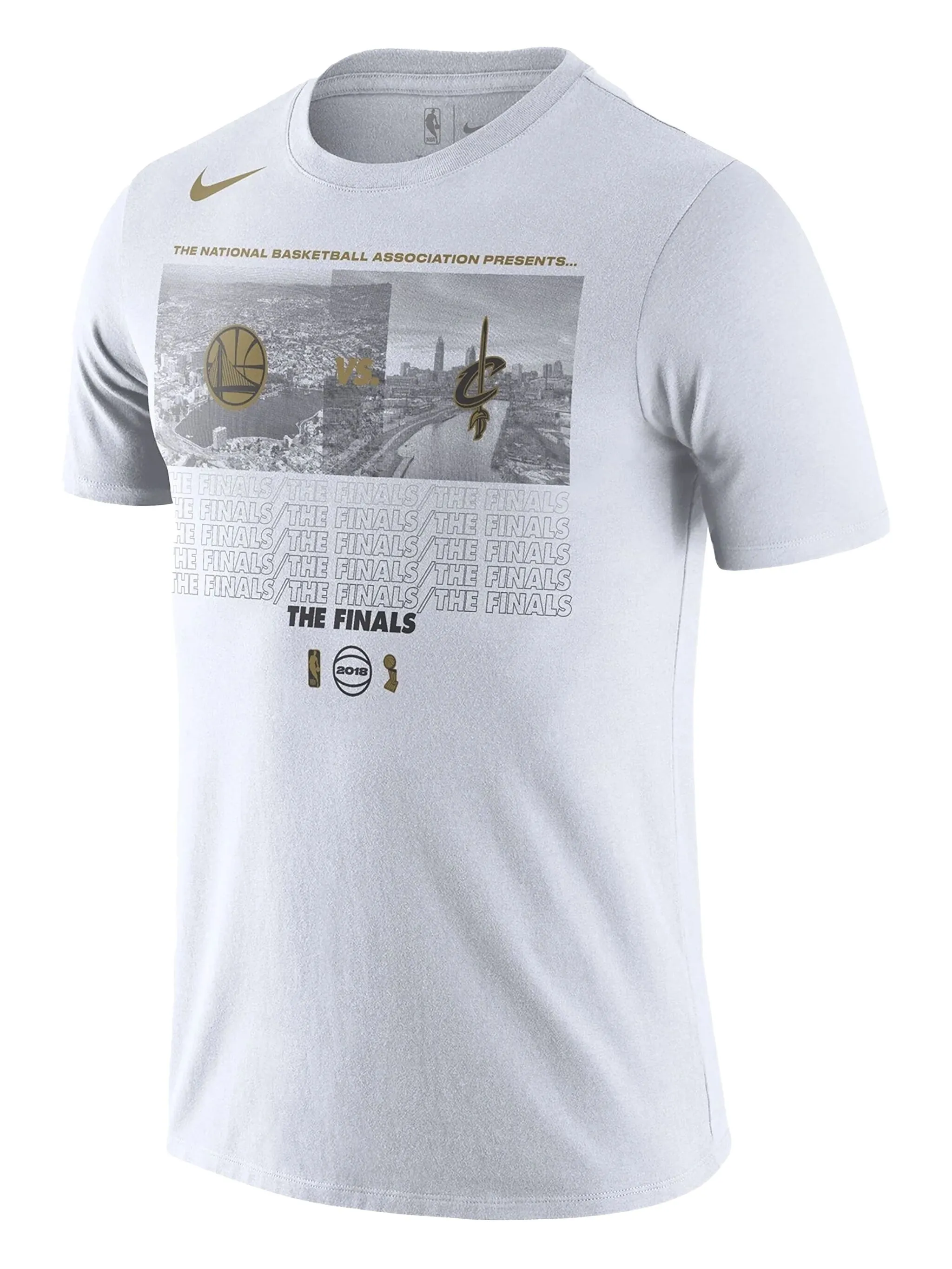 Футболка NBA Finals Bound Dueling Team Matchup (2018 год) Nike, белый
Футболка NBA Finals Bound Dueling Team Matchup (2018 год) Nike, белый