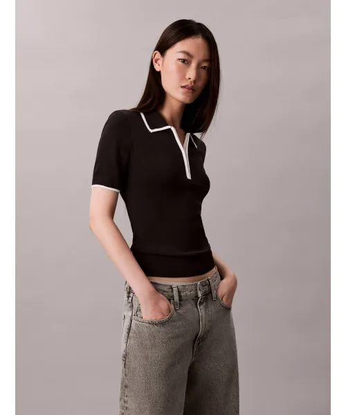 Футболка поло Slim fit Calvin Klein Jeans, черный
Футболка поло Slim fit Calvin Klein Jeans, черный