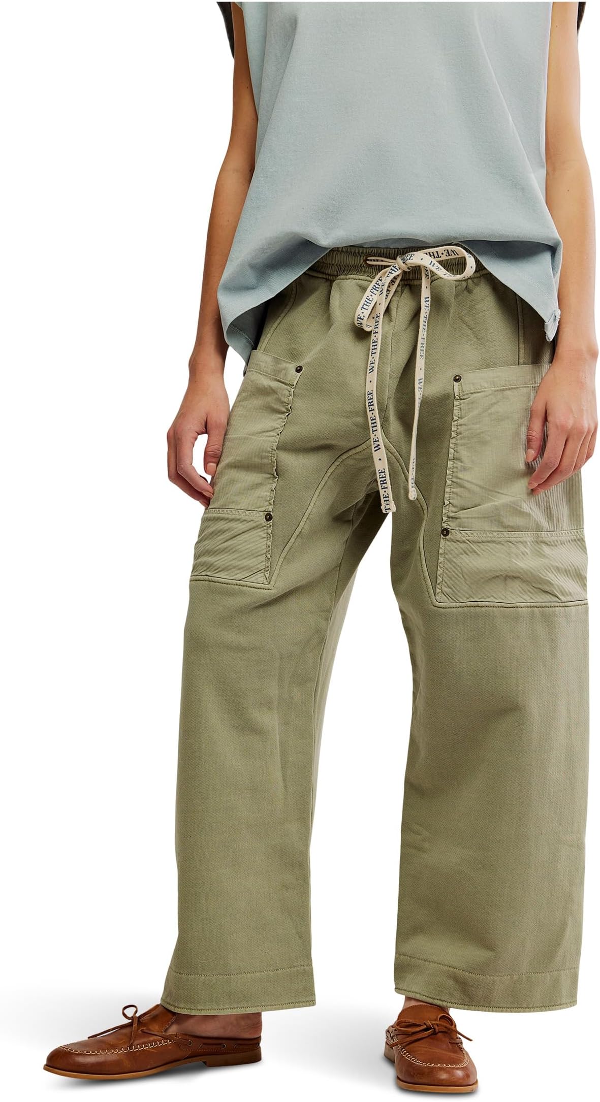 Брюки Free People We The Free Jet Set Knit Pull-On Pants, Oil Green
Брюки Free People We The Free Jet Set Knit Pull-On Pants, Oil Green