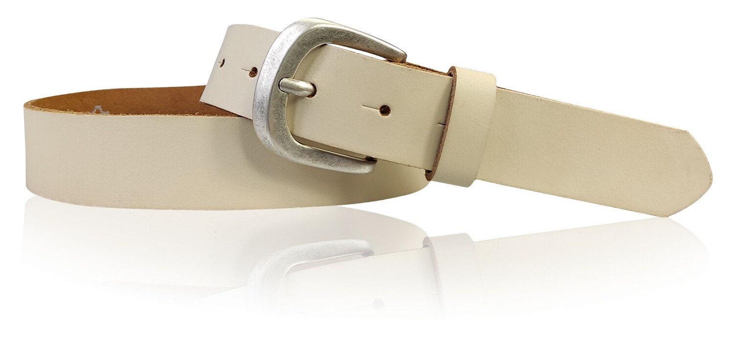 Кожаный ремень FRONHOFER, кремовый
Кожаный ремень FRONHOFER, кремовый