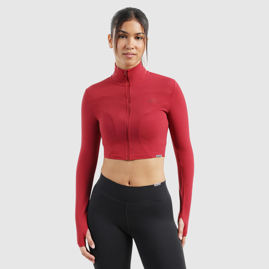 SMILODOX Женская укороченная куртка Brianna, цвет винно-красный
SMILODOX Женская укороченная куртка Brianna, цвет винно-красный