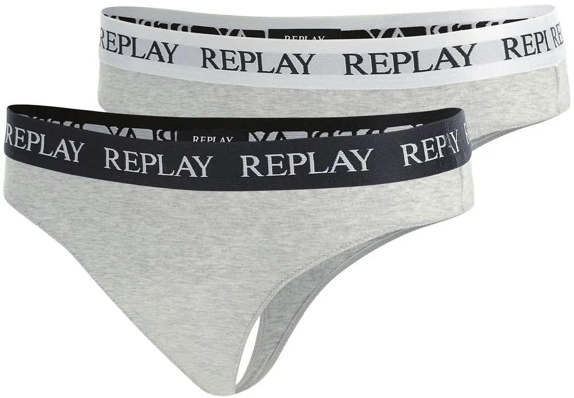 Реплеи String "LADY STRING Style 1 T/C, 2 шт. в упаковке "водопад" (2 шт. в упаковке) Replay, серый
Реплеи String "LADY STRING Style 1 T/C, 2 шт. в упаковке "водопад" (2 шт. в упаковке) Replay, серый