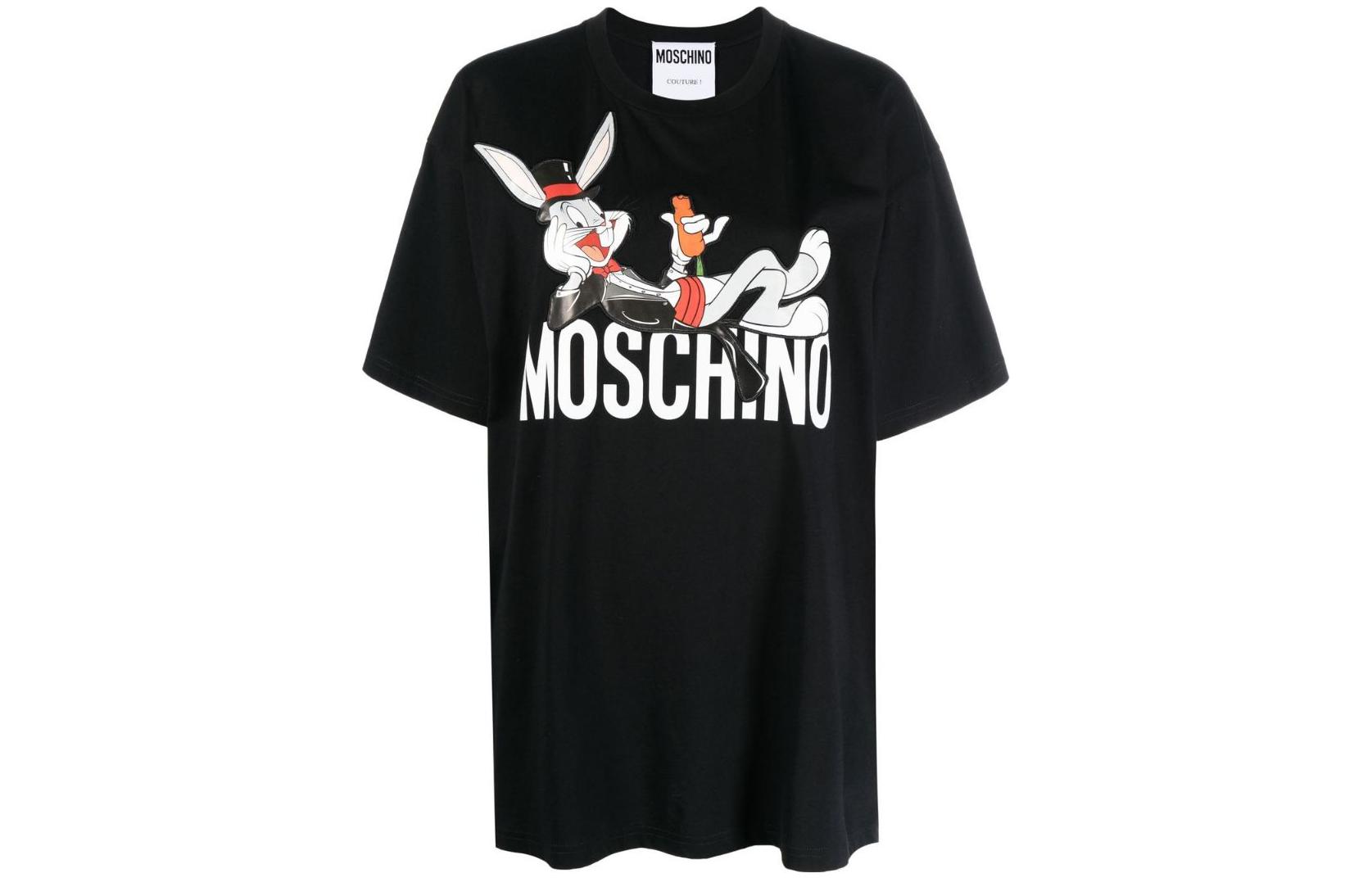 Футболка женская черная MOSCHINO
Футболка женская черная MOSCHINO