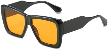 Винтажные солнцезащитные очки 2027 года для женщин и мужчин в стиле панк с заклепками, градиентные солнцезащитные очки с защитой от УФ-излучения UV400 MTZJH, Black Orange
Винтажные солнцезащитные очки 2027 года для женщин и мужчин в стиле панк с заклепками, градиентные солнцезащитные очки с защитой от УФ-излучения UV400 MTZJH, Black Orange