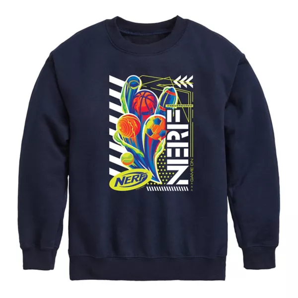 Спортивная флисовая толстовка для мальчиков 8-20 лет Nerf, синий
Спортивная флисовая толстовка для мальчиков 8-20 лет Nerf, синий