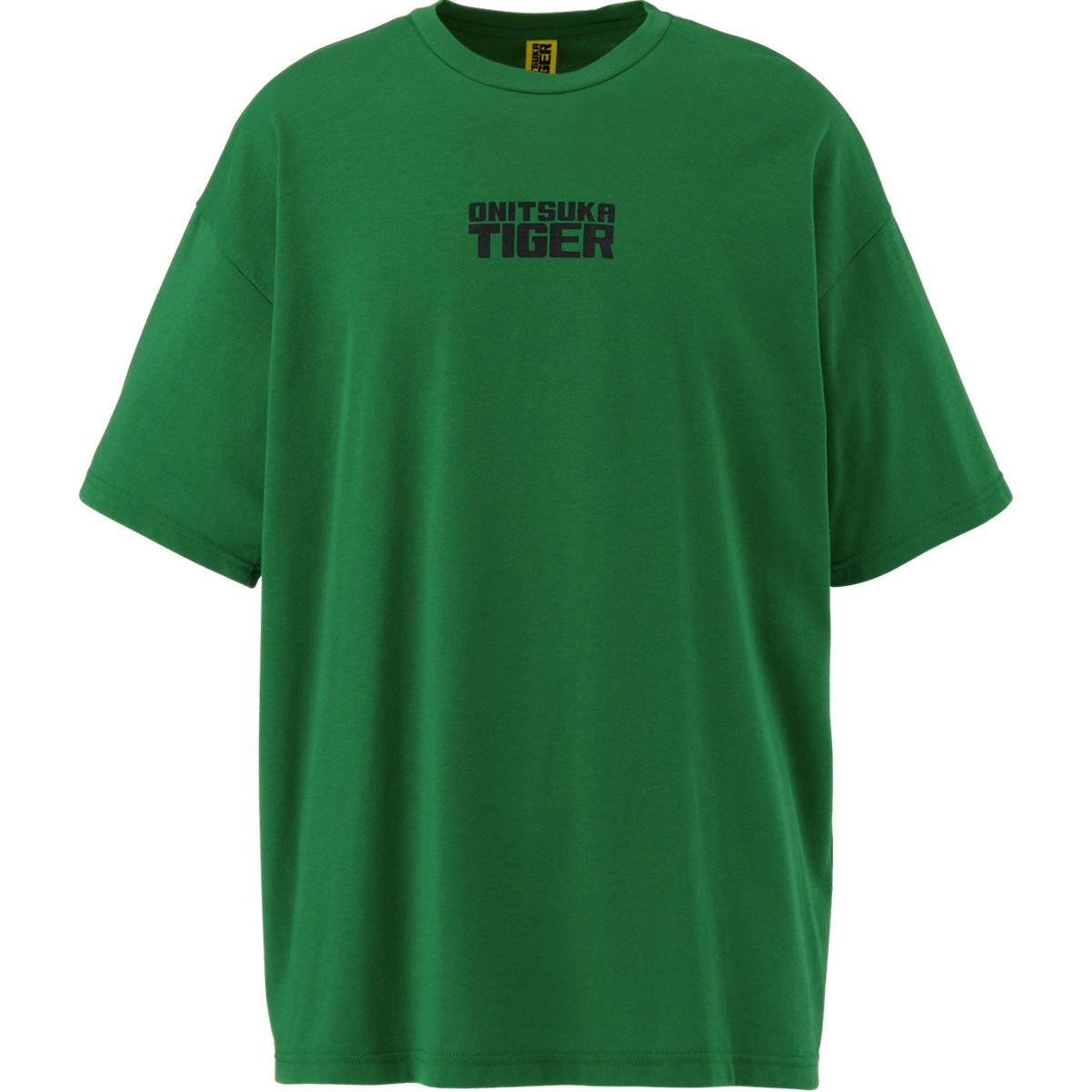 Футболка унисекс зеленая Onitsuka Tiger
Футболка унисекс зеленая Onitsuka Tiger