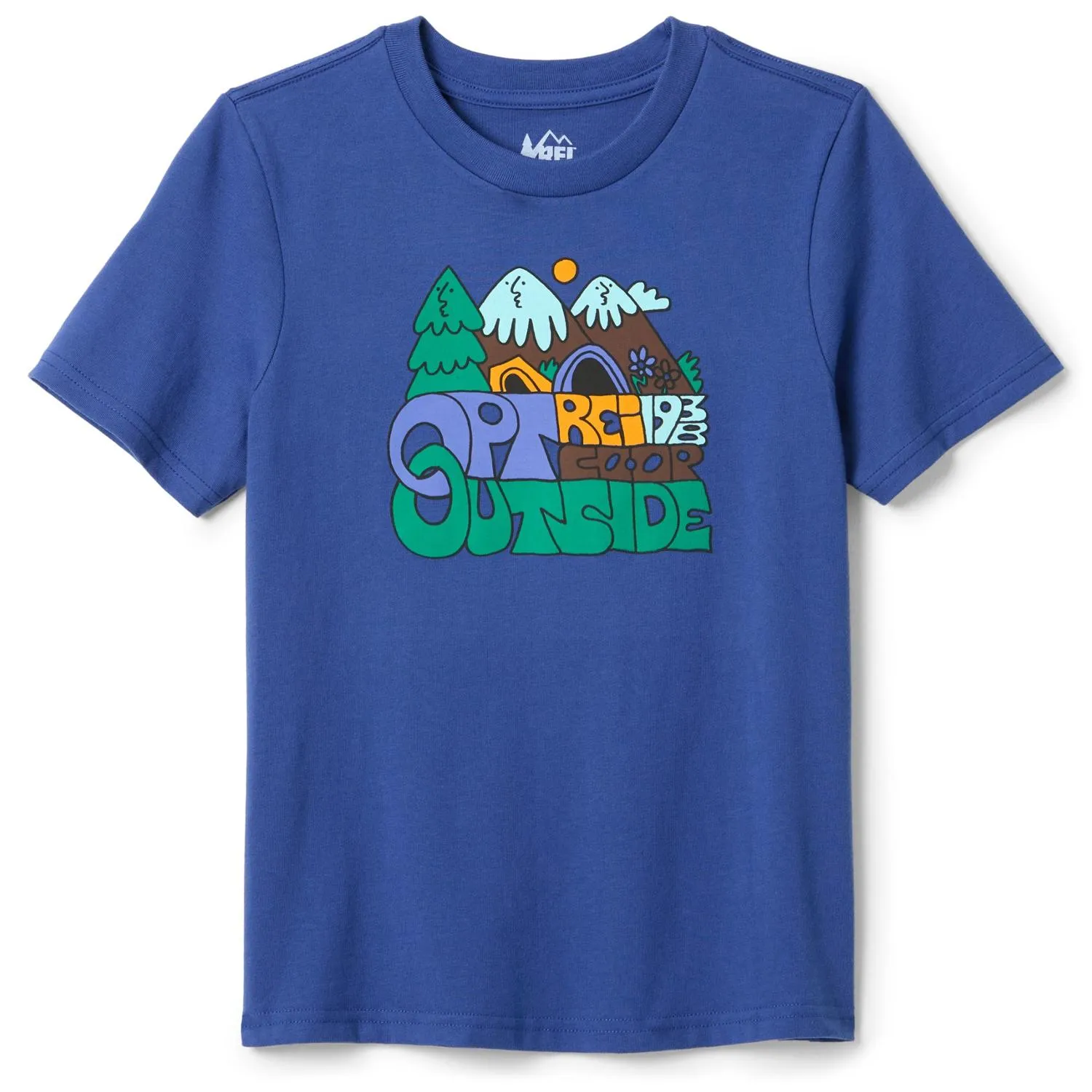 Детская футболка с принтом REI Co-op, Rei Blue/Opt Outside
Детская футболка с принтом REI Co-op, Rei Blue/Opt Outside