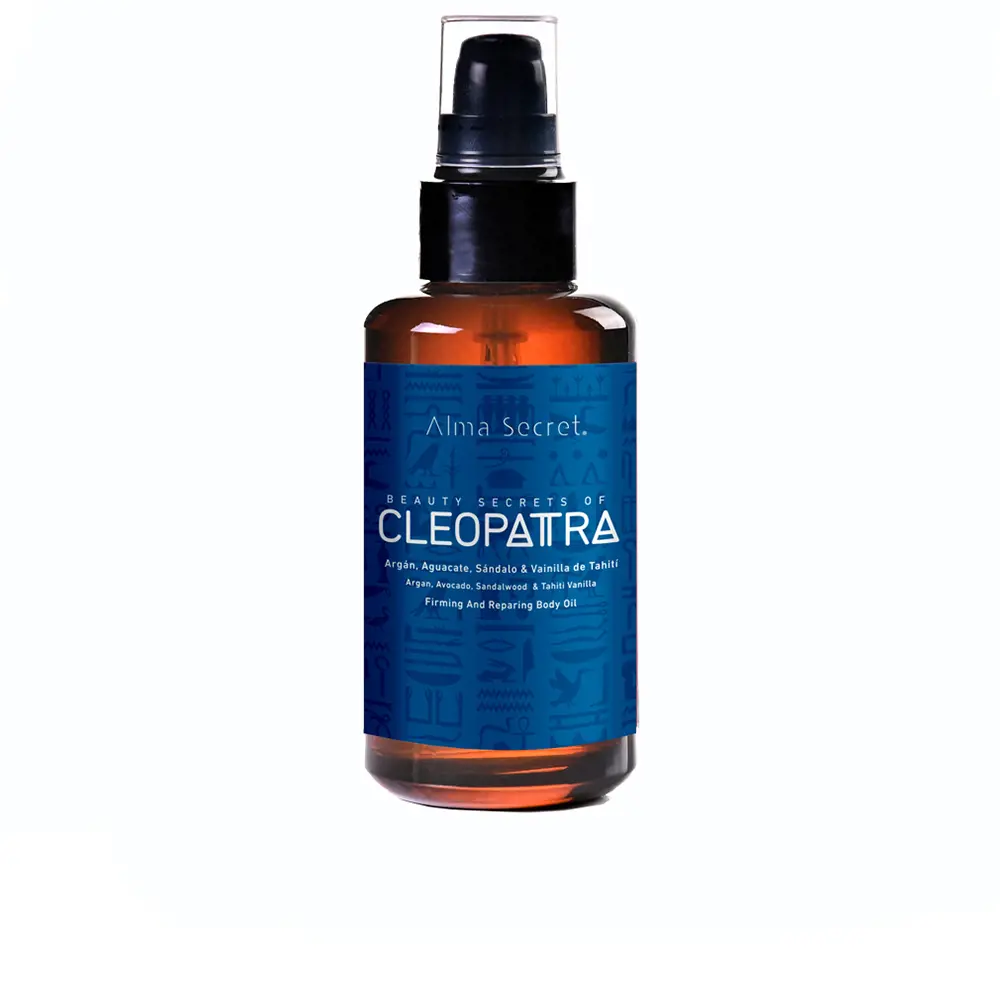 Масло для тела Cleopatra aceite reafirmante sándalo y vainilla Alma Secret, 100 мл.
Масло для тела Cleopatra aceite reafirmante sándalo y vainilla Alma Secret, 100 мл.
