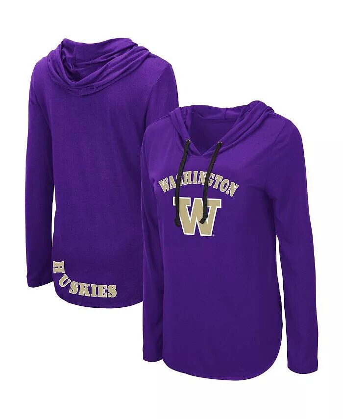 Женская фиолетовая футболка Washington Huskies My Lover с капюшоном и длинными рукавами Colosseum
Женская фиолетовая футболка Washington Huskies My Lover с капюшоном и длинными рукавами Colosseum