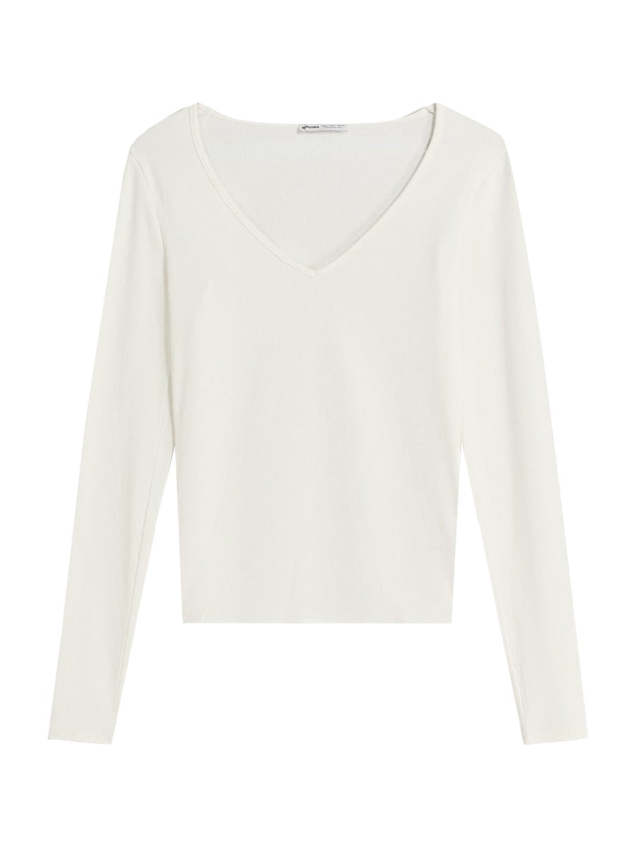 Рубашка Bershka, белый
Рубашка Bershka, белый