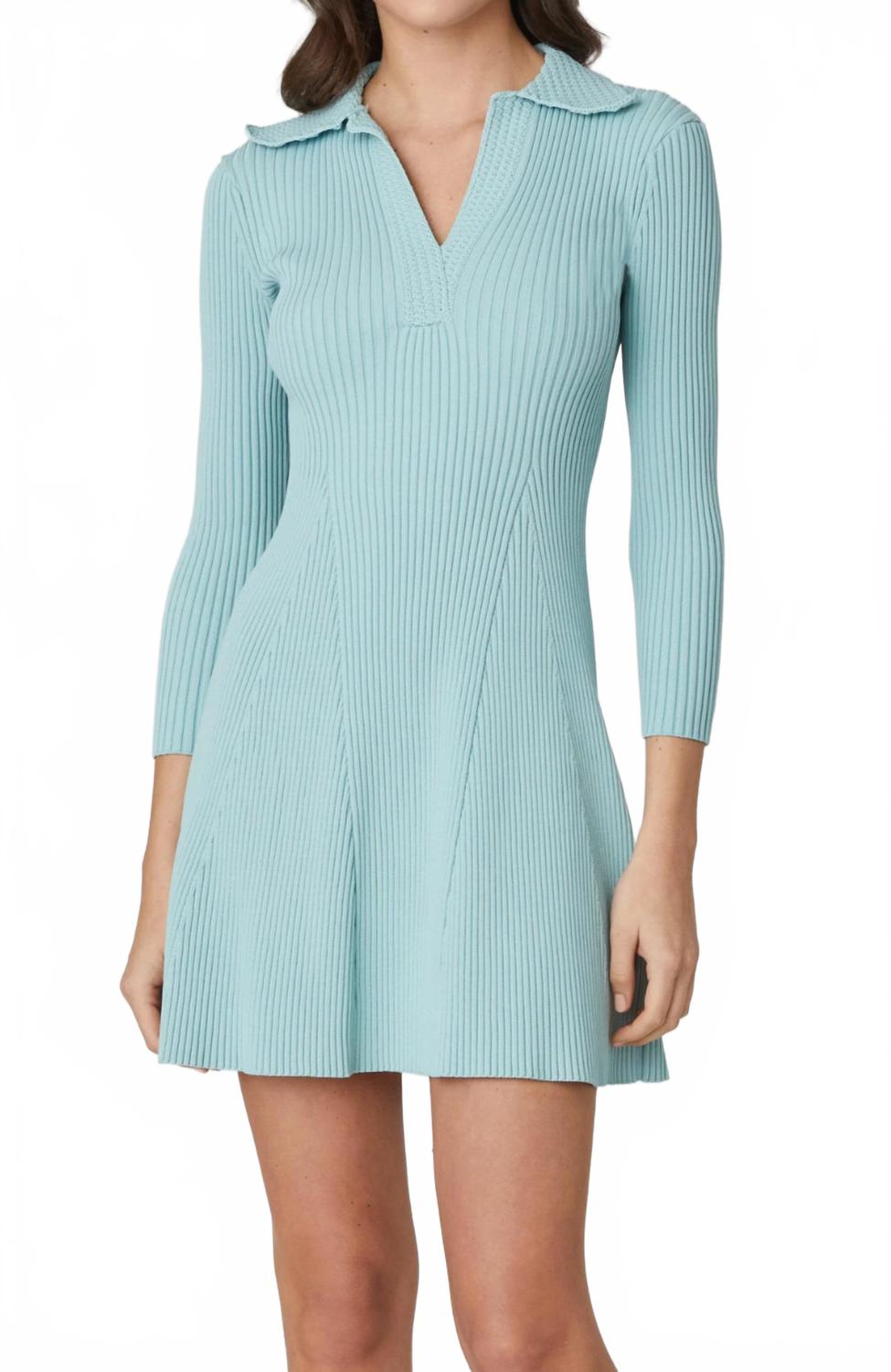 Вязаное мини-платье Robin Knit In Mist Shoshanna, Mist
Вязаное мини-платье Robin Knit In Mist Shoshanna, Mist