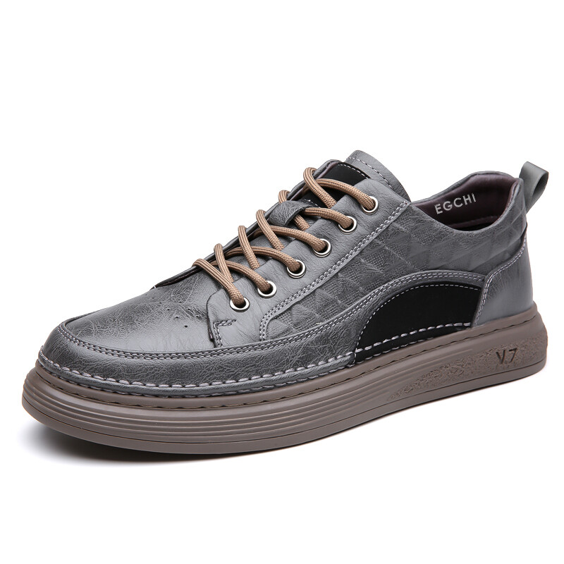 Мужские кроссовки для повседневной носки, средний верх Egchi, серый
Мужские кроссовки для повседневной носки, средний верх Egchi, серый
