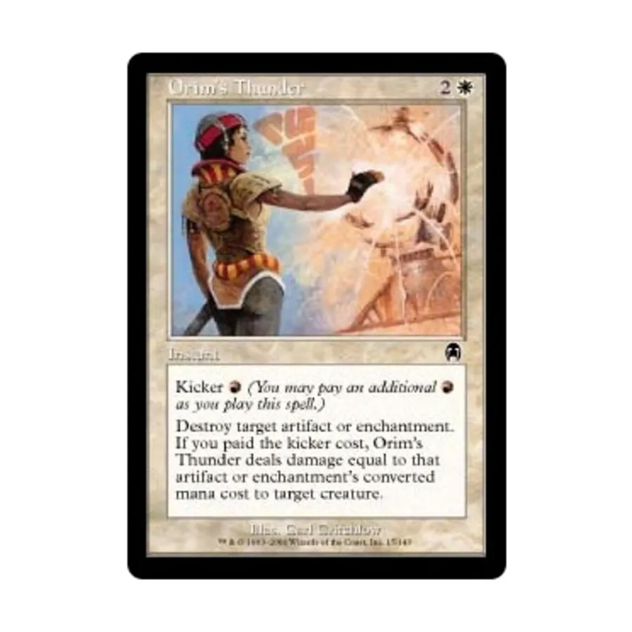 CCG Гром Орима (клавиша C), MTG - Apocalypse
CCG Гром Орима (клавиша C), MTG - Apocalypse