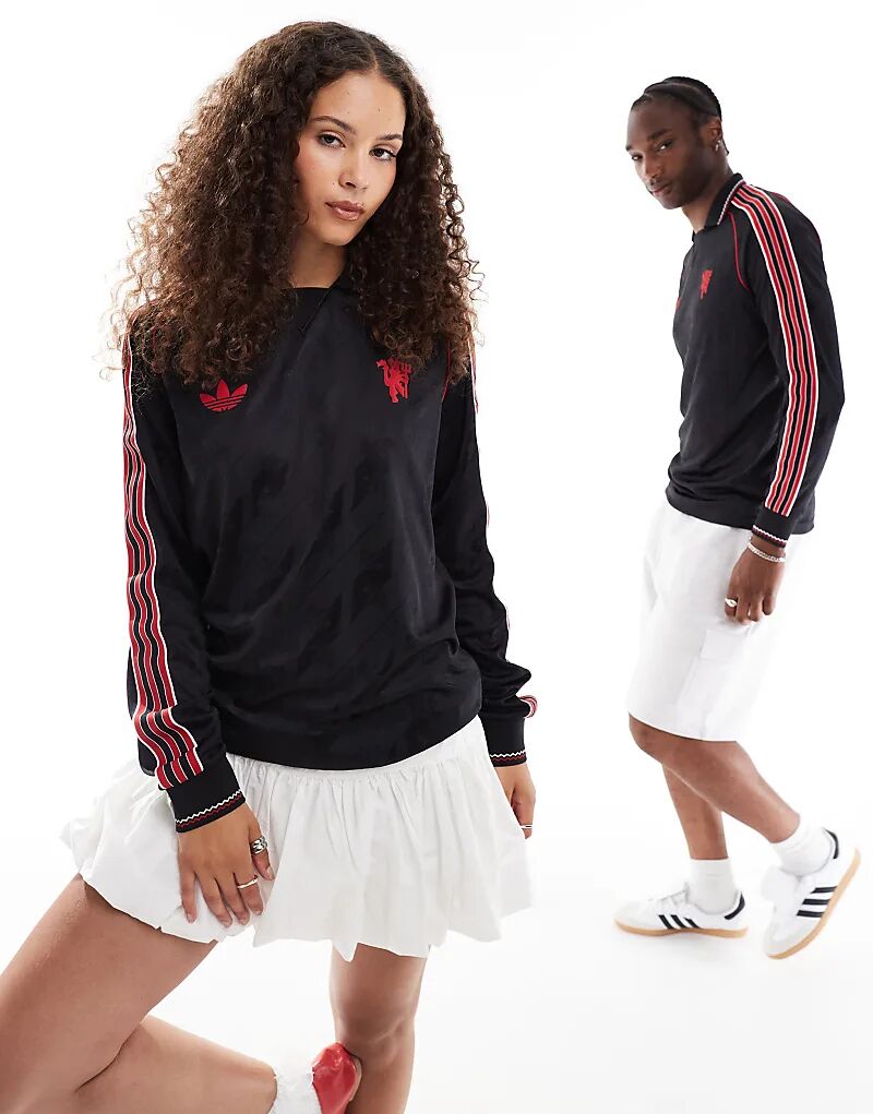 Футболка унисекс с длинным рукавом adidas Football Manchester United 24/25 черного цвета adidas performance
Футболка унисекс с длинным рукавом adidas Football Manchester United 24/25 черного цвета adidas performance