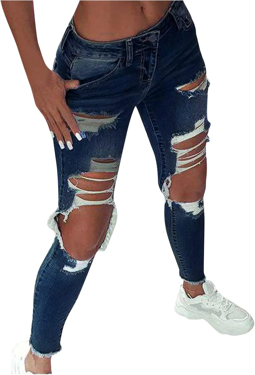 Женские джинсы Washed Ripped Hole JOFOW
Женские джинсы Washed Ripped Hole JOFOW