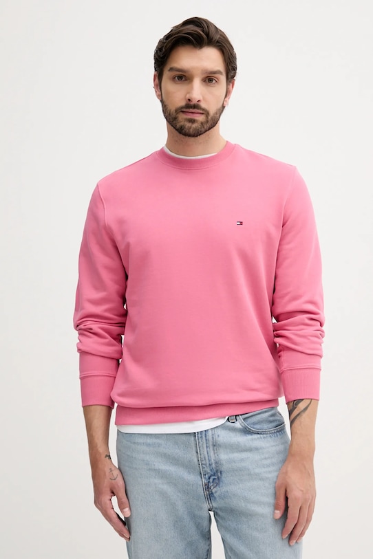 Хлопковая толстовка Tommy Hilfiger, розовый
Хлопковая толстовка Tommy Hilfiger, розовый