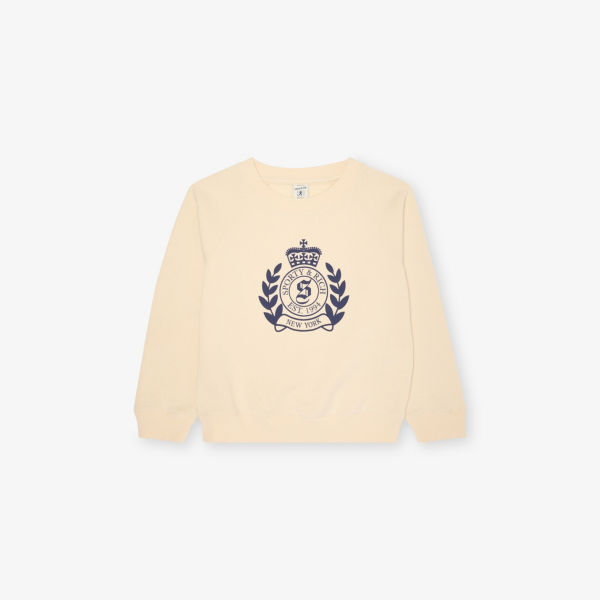 Свитшот из хлопкового джерси с логотипом Crest, возраст 2-14 лет Sporty & Rich, бежевый
Свитшот из хлопкового джерси с логотипом Crest, возраст 2-14 лет Sporty & Rich, бежевый