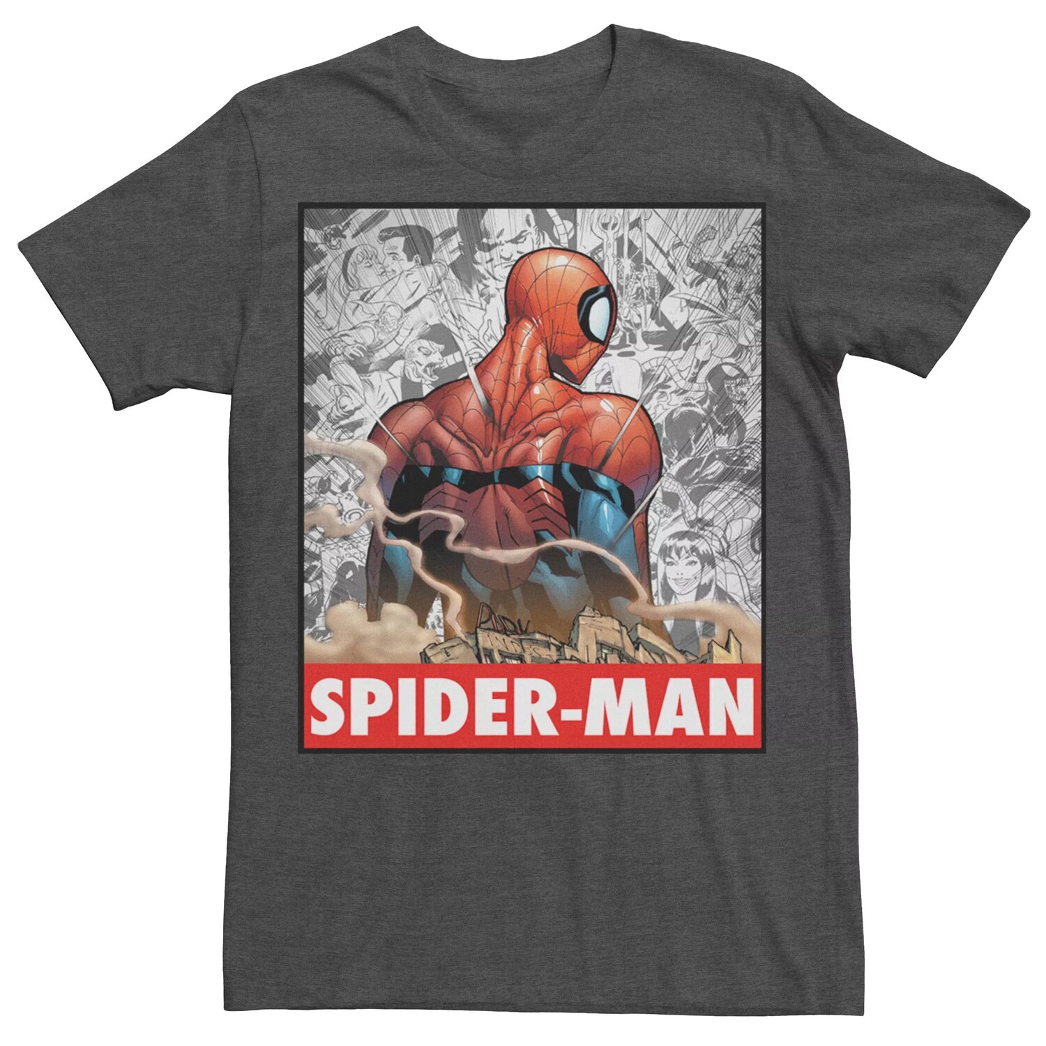 Мужская футболка с короткими рукавами и рисунком Marvel Obey Spider-Man Licensed Character
Мужская футболка с короткими рукавами и рисунком Marvel Obey Spider-Man Licensed Character