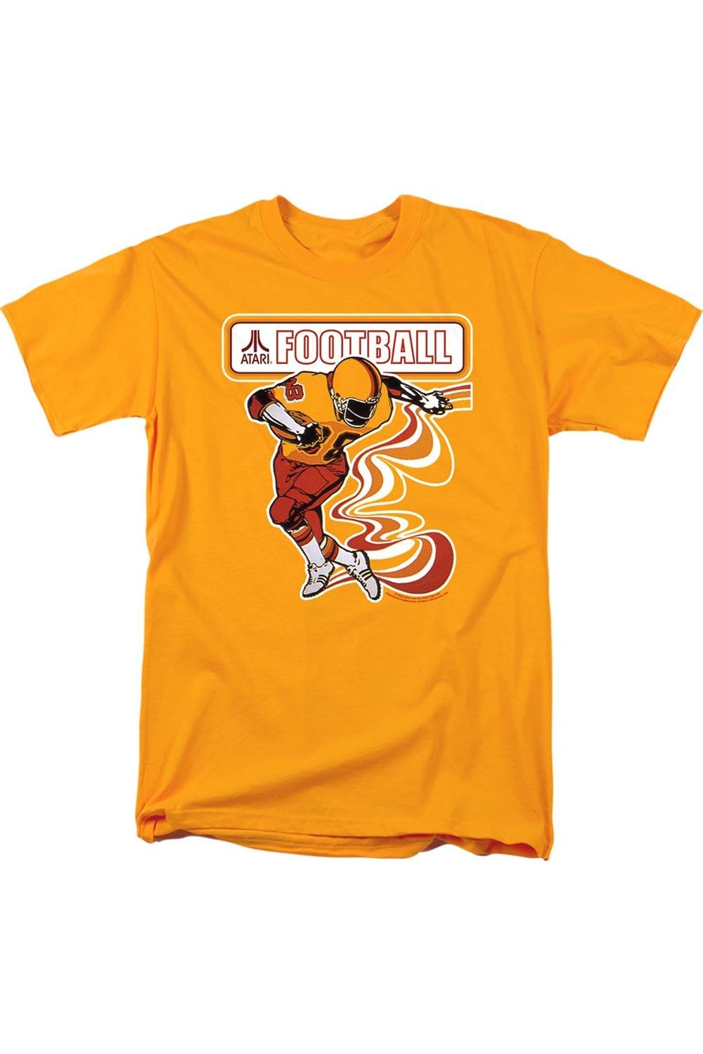Футболка Atari Football Player с коротким рукавом для взрослых Gildan, золотой
Футболка Atari Football Player с коротким рукавом для взрослых Gildan, золотой
