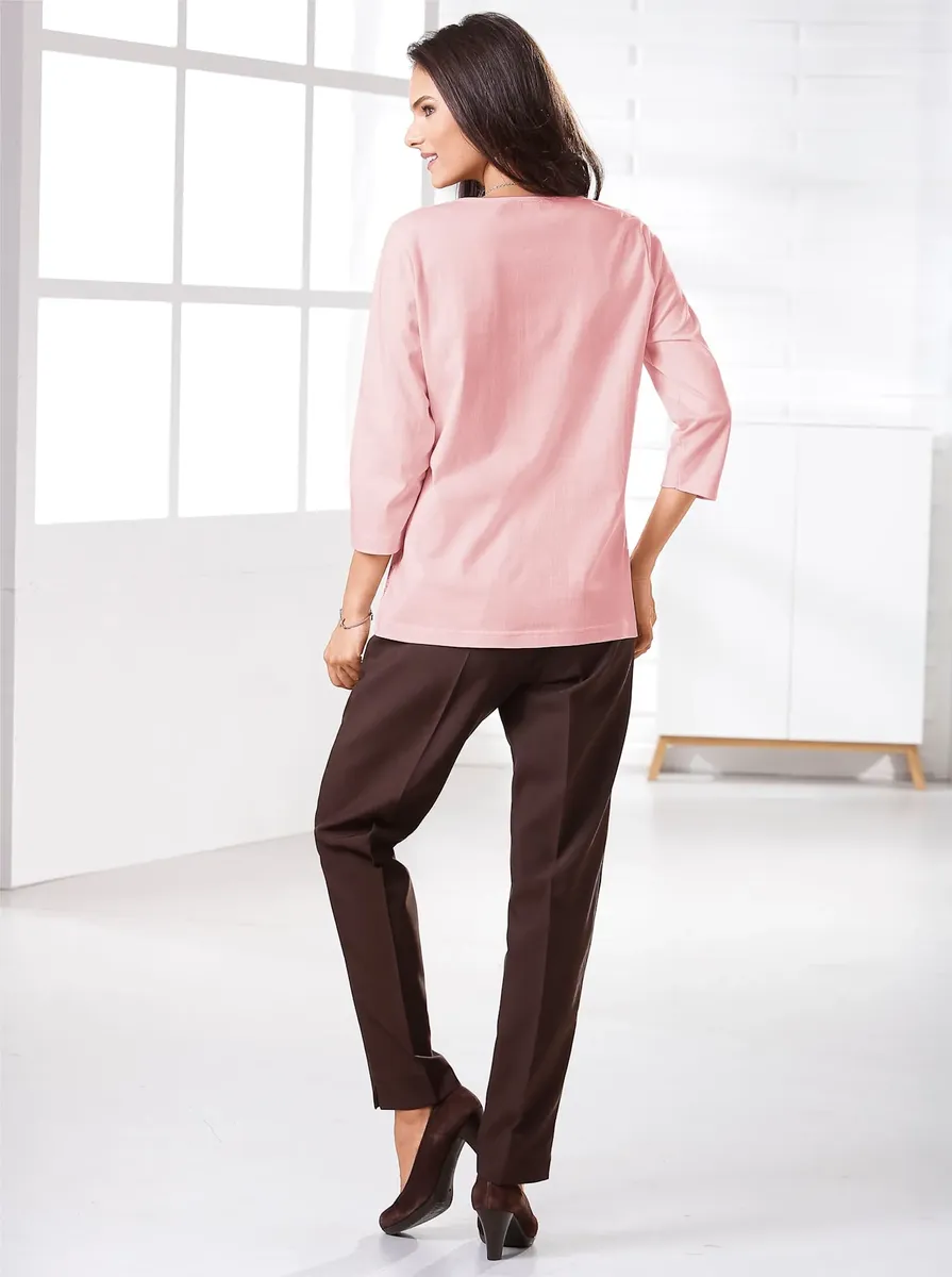 Брюки Classic Basics со складками, коричневый
Брюки Classic Basics со складками, коричневый