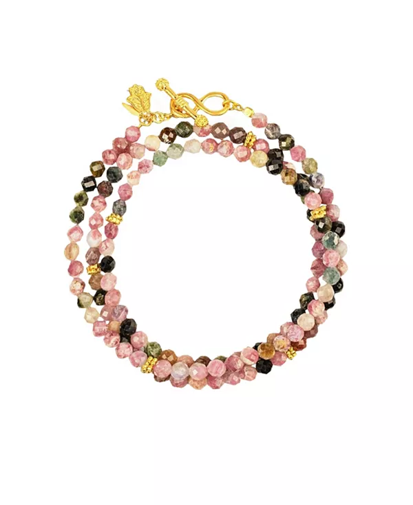 Браслет-Обертка из турмалина «Бесконечное стремление» Karma And Luck, pink/yellow/grey/green/purple
Браслет-Обертка из турмалина «Бесконечное стремление» Karma And Luck, pink/yellow/grey/green/purple