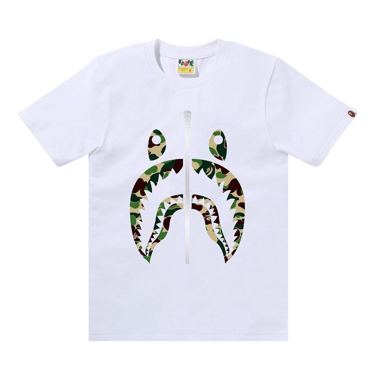 Футболка BAPE ABC Camo Shark Tee, белый
Футболка BAPE ABC Camo Shark Tee, белый