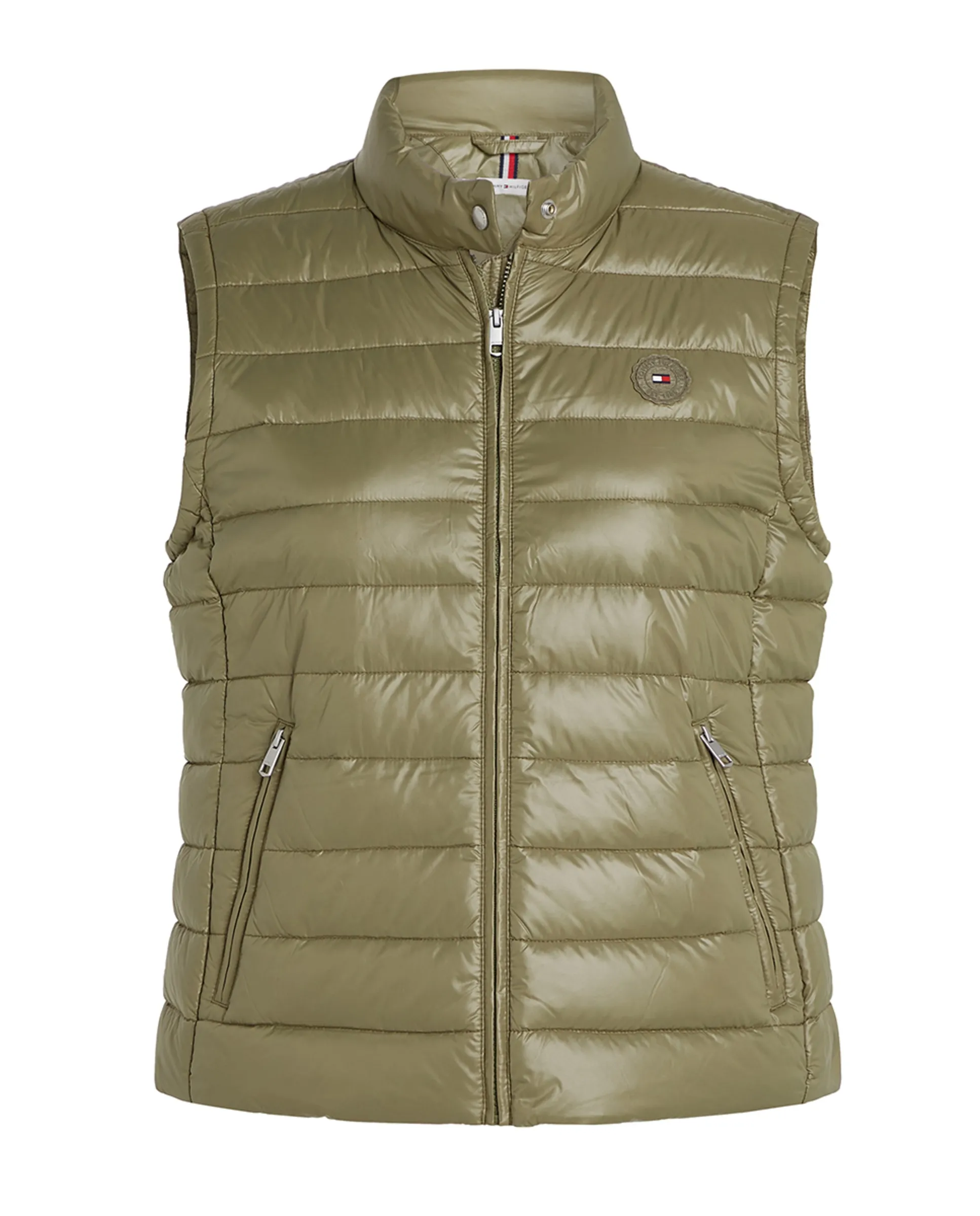 Женская стеганая куртка на молнии Tommy Hilfiger, военный зеленый
Женская стеганая куртка на молнии Tommy Hilfiger, военный зеленый