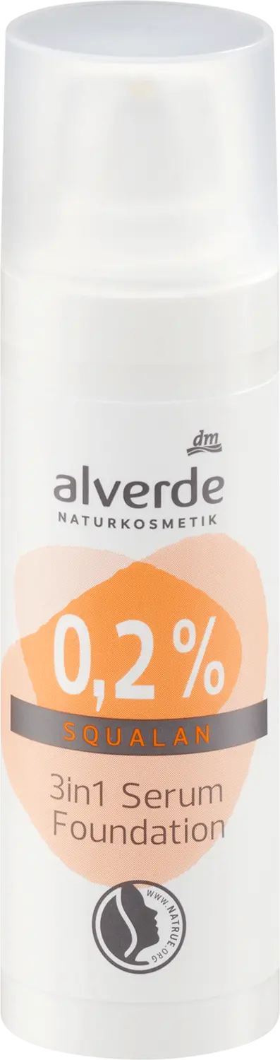 Тональный крем alverde NATURKOSMETIK Serum Foundation 3in1 mit 0,2% Squalan, 30 ml
Тональный крем alverde NATURKOSMETIK Serum Foundation 3in1 mit 0,2% Squalan, 30 ml