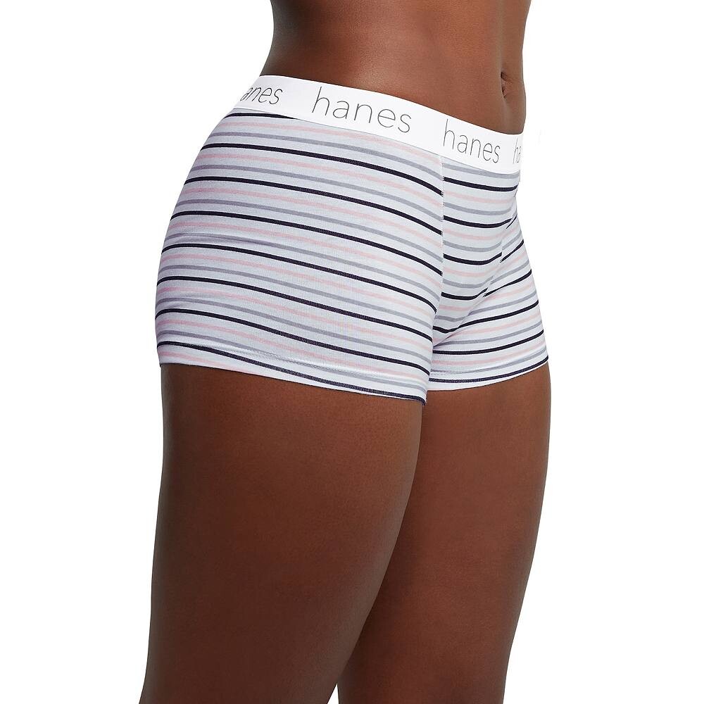 Женские трусы-боксеры из эластичного хлопка Hanes Originals Ultimate, 3 шт., 45UOBB, цвет Banyan Blue Buffalo
Женские трусы-боксеры из эластичного хлопка Hanes Originals Ultimate, 3 шт., 45UOBB, цвет Banyan Blue Buffalo