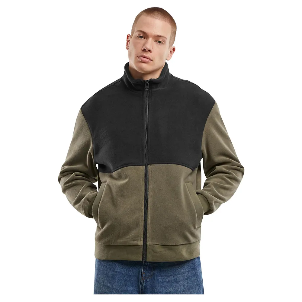 Толстовка Urban Classics Colour Block Polar Fleece full zip, зеленый
Толстовка Urban Classics Colour Block Polar Fleece full zip, зеленый