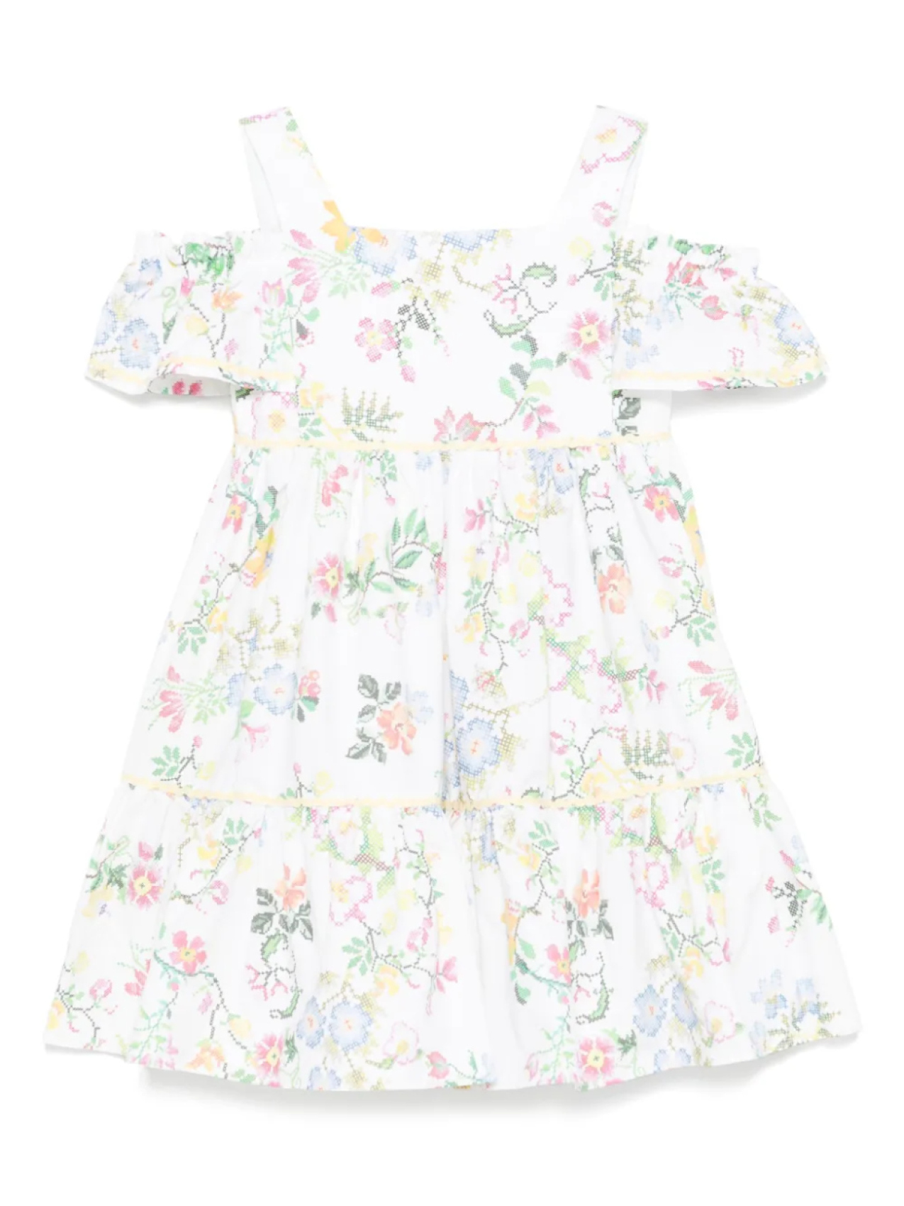 Платье с цветочным принтом Patachou, белый
Платье с цветочным принтом Patachou, белый