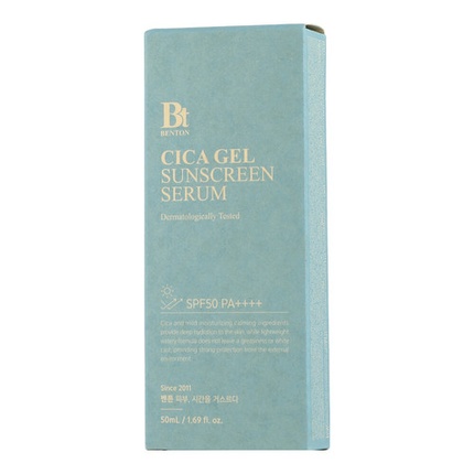 Sun Care Cica Gel Солнцезащитная сыворотка SPF 50 PA++++ 50 мл Benton
Sun Care Cica Gel Солнцезащитная сыворотка SPF 50 PA++++ 50 мл Benton