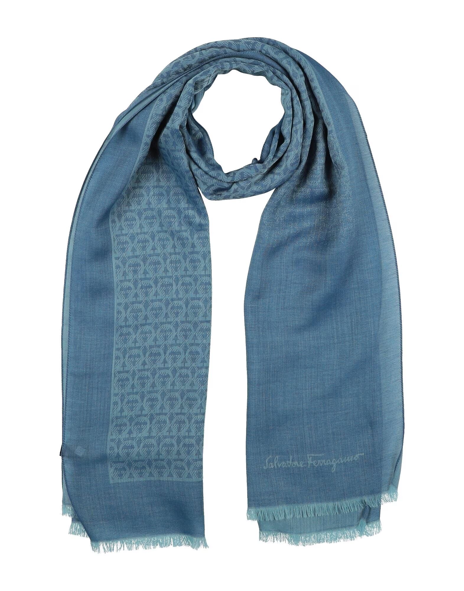 Шарф Ferragamo, серо-синий
Шарф Ferragamo, серо-синий