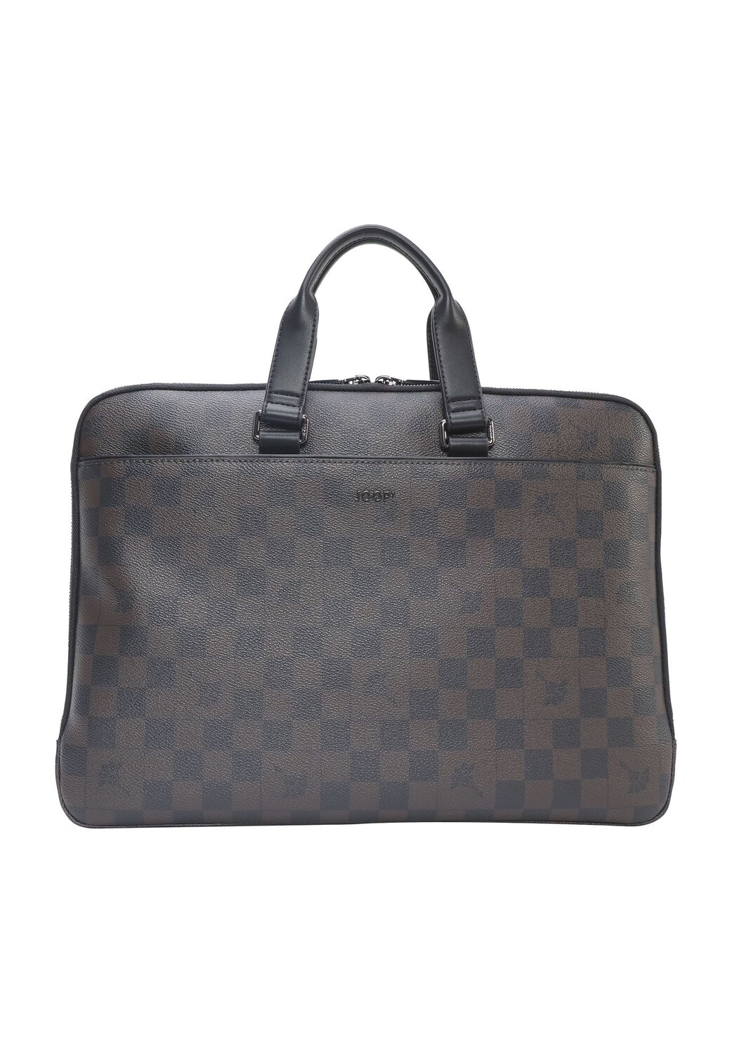 Портфель Янус, имитация кожи, отделение для ноутбука, эмблема JOOP!, цвет Seal Brown, Коричневый, Портфель Янус, имитация кожи, отделение для ноутбука, эмблема JOOP!, цвет Seal Brown