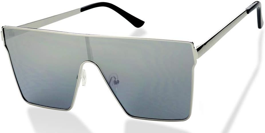 Женские солнцезащитные очки ShadyVEU с увеличенным плоским верхом, градиентными зеркальными линзами и металлической оправой, в модном стиле, Silver Frame / Silver Mirrored Lens
Женские солнцезащитные очки ShadyVEU с увеличенным плоским верхом, градиентными зеркальными линзами и металлической оправой, в модном стиле, Silver Frame / Silver Mirrored Lens