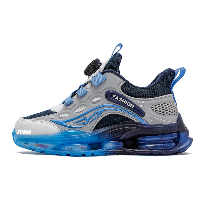 Износостойкая дышащая повседневная обувь для детей FCMM, серый/синий
Износостойкая дышащая повседневная обувь для детей FCMM, серый/синий