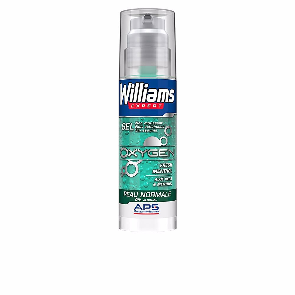 Пена для бритья Expert oxygen 0% alcohol gel afeitar piel normal Williams, 150 мл
Пена для бритья Expert oxygen 0% alcohol gel afeitar piel normal Williams, 150 мл