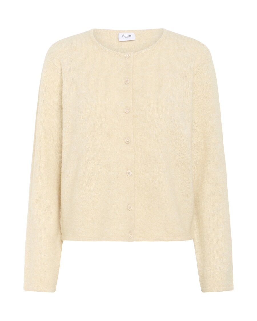 Вязаный кардиган SAINT TROPEZ Larna, кремовый
Вязаный кардиган SAINT TROPEZ Larna, кремовый