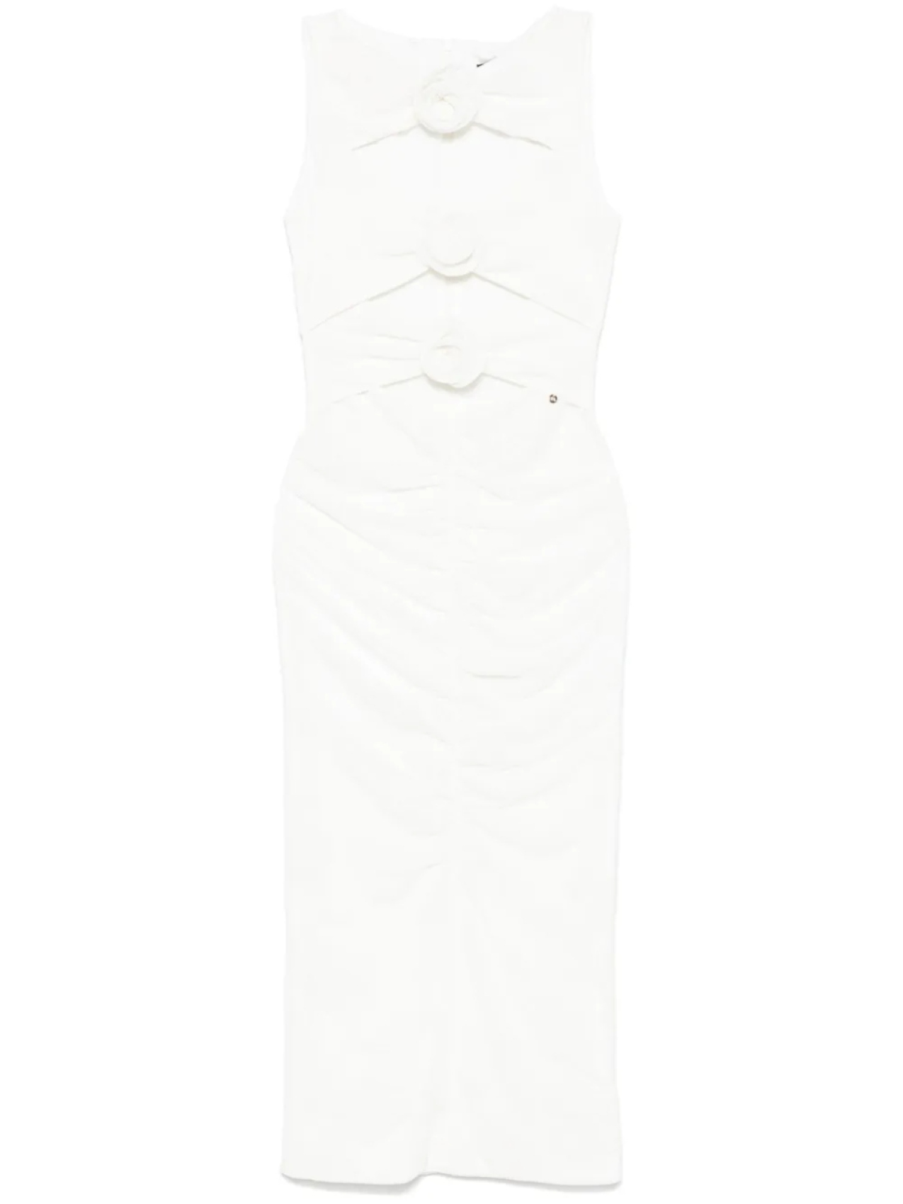 Платье миди с цветочной аппликацией NISSA, белый
Платье миди с цветочной аппликацией NISSA, белый