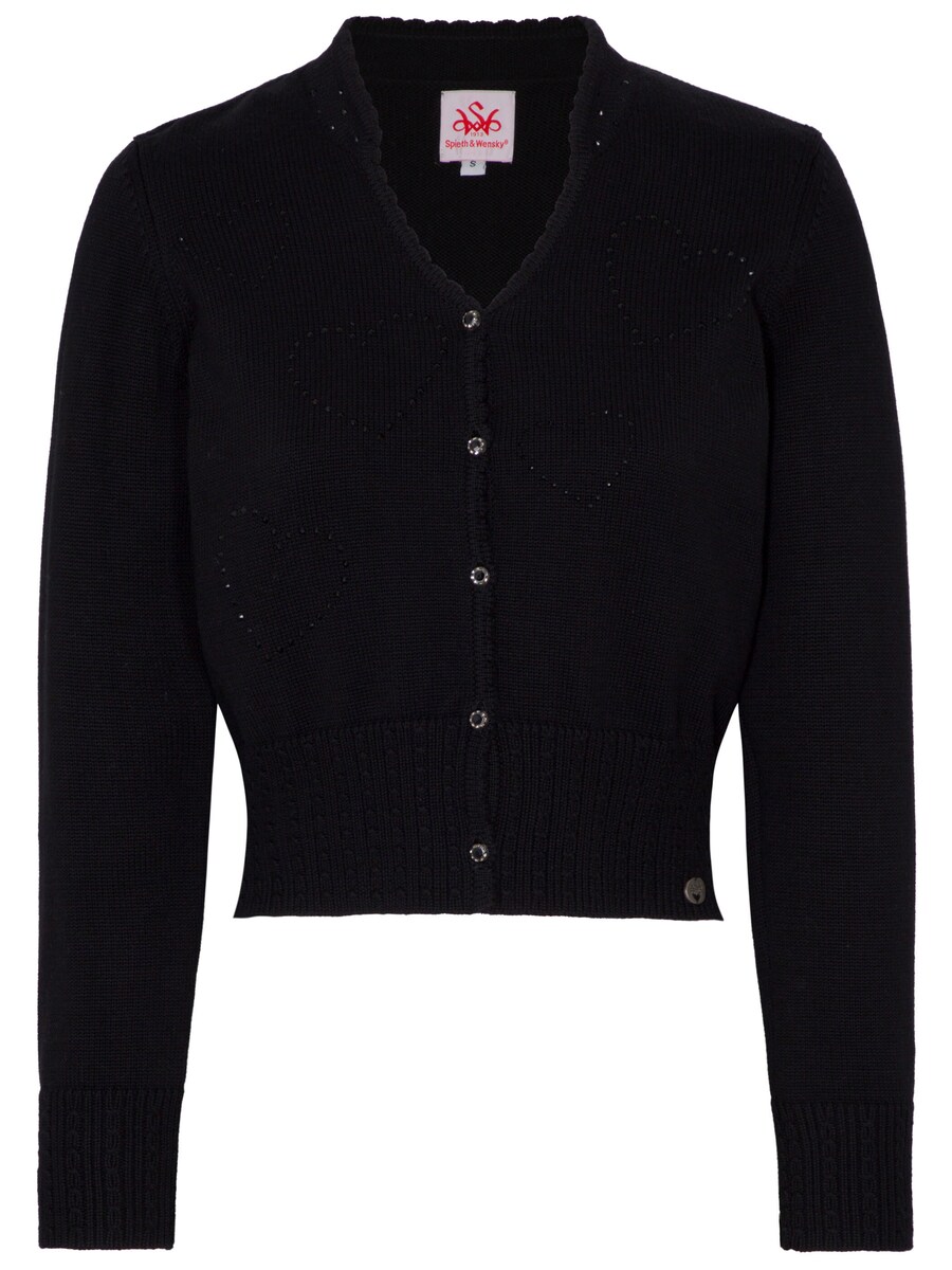 Вязаный кардиган SPIETH & WENSKY Gosina, черный
Вязаный кардиган SPIETH & WENSKY Gosina, черный