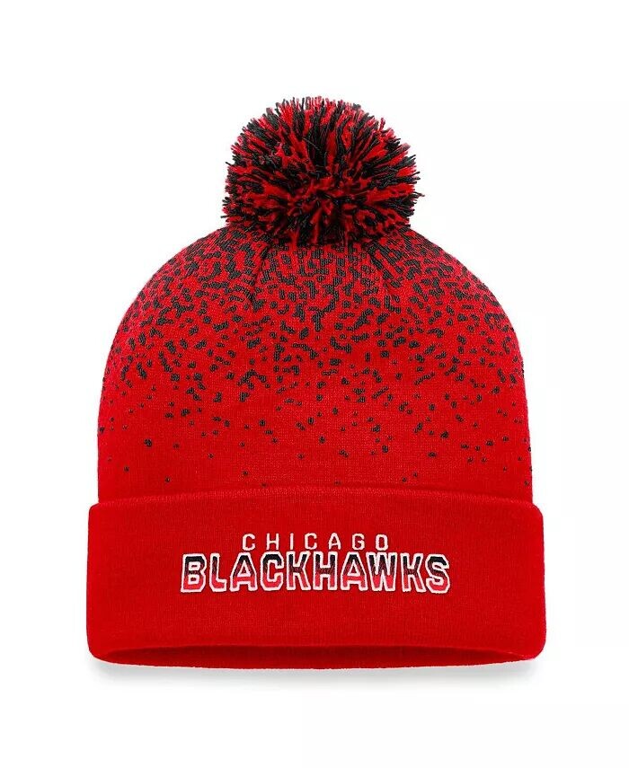 Мужская красная вязаная шапка Chicago Blackhawks Iconic с градиентными манжетами и помпоном Fanatics
Мужская красная вязаная шапка Chicago Blackhawks Iconic с градиентными манжетами и помпоном Fanatics