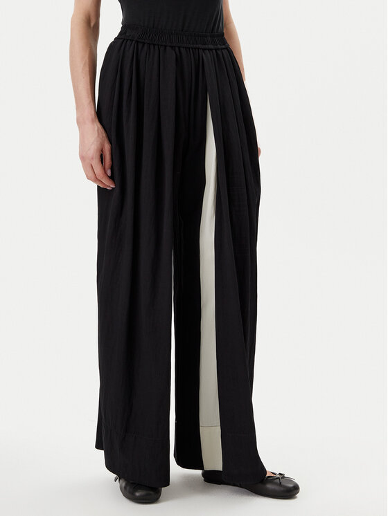 Брюки палаццо стандартного кроя ESS250190 Eleh, черный
Брюки палаццо стандартного кроя ESS250190 Eleh, черный